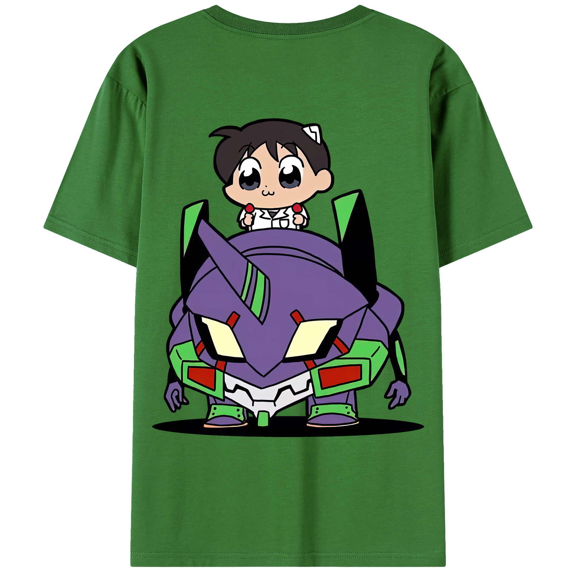 （画像用） EVA 新世紀エヴァンゲリオン レディース半袖Tシャツ(バックプリント)